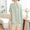 Xiaofu Women's Plus Size Summer Short Sleeve Apparel