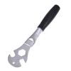 Bicycle Wrench Pedal Wrench Front and Rear Axle Disassembly Tool Repair Tool 15/24mm Socket Wrench