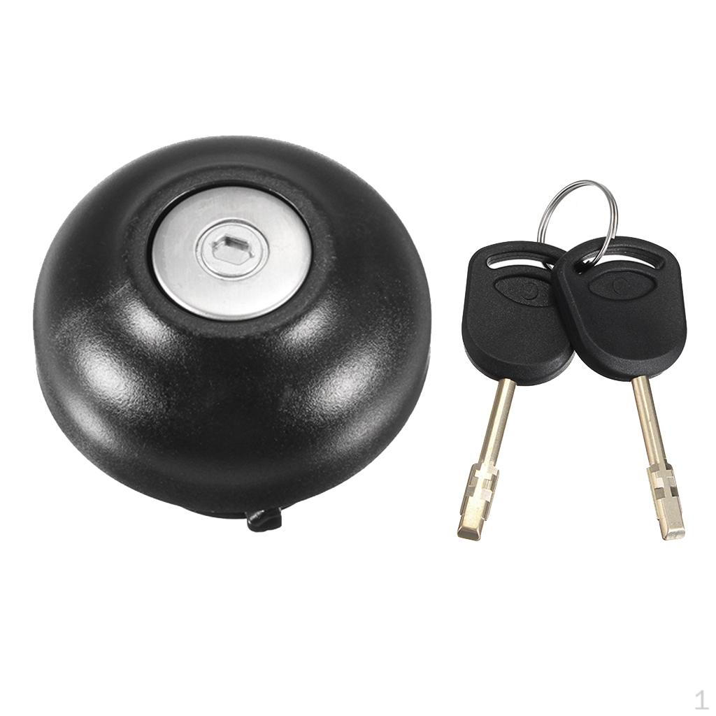 

Locking The Fuel Cap Cover with two keys for 2006 2019 Gasoline