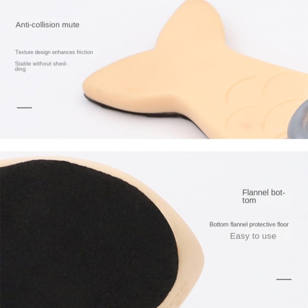 Mute Door Holder Stopper Anti-collision Door and Wall Stopper Stopper Plug for Door Household