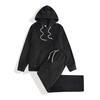 Men  Sports  Leisure  Keep  Warm  Hooded  Hood  Hoodie  Trousers  Set
