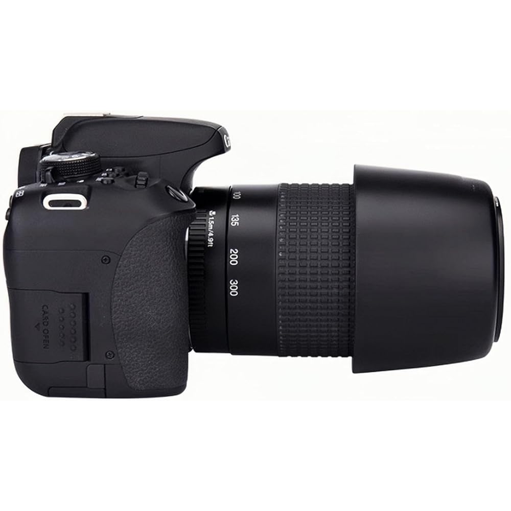 Reversible Lens Hood Shade Protector, ET-60 Compatible, Canon Canon Compatible RF 75-300mm f/4.0-...
