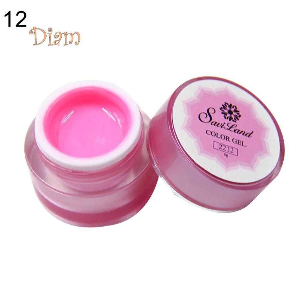 Diamo Soak Off UV LED Gel Polish Long Lasting Nail Varnish Base 3D Painting Lacquer