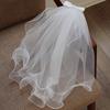Bowknot Veil for Bride Bridesmaids Wedding Ceremony Veil Wedding Dress Headpiece for Bachelorette Party Bridal Shower