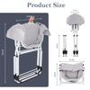 Dog Bathing Tub for Bath Shower Grooming Liftable Height Portability Adjustable Folding Dogs Bath Bathing Rack Pet Products