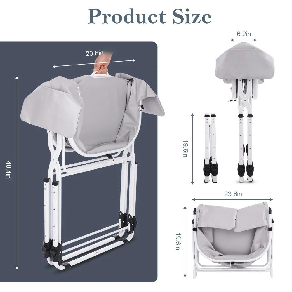 Dog Bathing Tub for Bath Shower Grooming Liftable Height Portability Adjustable Folding Dogs Bath Bathing Rack Pet Products
