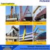 1-Inch Hookless Ratchet Tensioner, Multi-Color Polyester Rope Tightener for Cargo and Pallet Securing.
