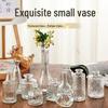 SEE KEAN Simple Striped Glass Vase