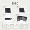 Bifold Wallet for Men and Made of Artificial with Bill Coin Simple Card Pockets Women, Leather, Compartment, Purse, Durable, Design, (Black)