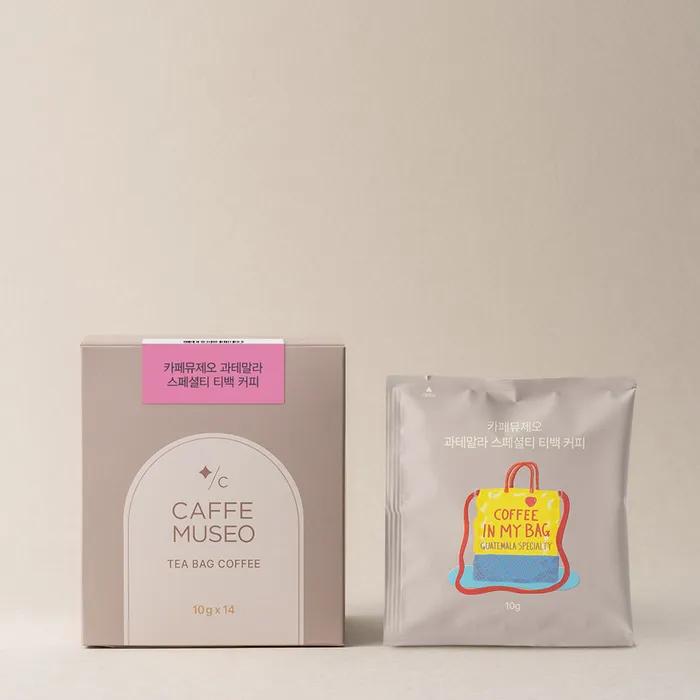 Cafe Museo Guatemala Specialty Tea Bag Coffee 14EA