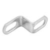 Motoforti Motorcycle Exhaust Pipe Bracket Z Muffler Mounting Clamp Stainless Steel Silver Tone 20mm