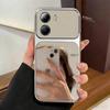 Case for Vivo Y56 5G,Y16,Y15s,Y15A,Y01 Trending Big Window Cover Mirror Phone Casing