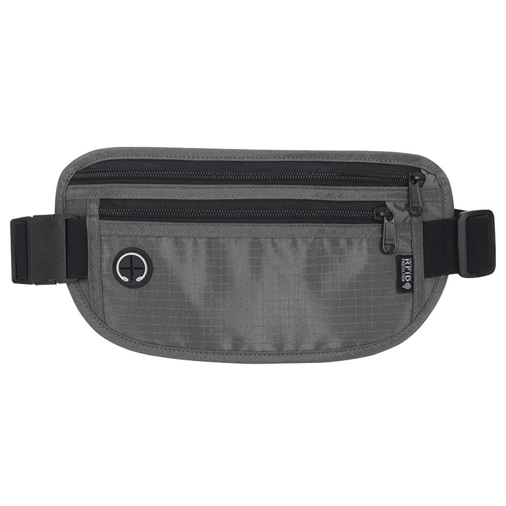 

Travel Waist Pack Fanny Pack Slim Blocking Travel Wallet Anti-Thief Money Waist Bag for Cash Credit Cards Travel Documents