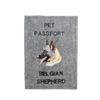 Belgian Shepherd Dog, Belgian Sheepdog - Dog Passport Case, Document Case, Gift for the Traveller from the Brand