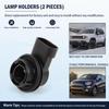 2 Stück Halterung für Tagfahrlichtlampe 68285062AA FÜR Jeep Renegade 2015-2018 Fiat 500X 2015-2018 77367320 Linke & Rechte Seite