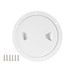 New!6 Inch Marine Boat Access Hatch Cover Twist Screw Out Deck Plate ABS Round Inspection Hatch For Boat Hatch