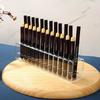 Transparent Stationery Display Shelf Acrylic Makeup Brush Holder Pencil Organizer  Office/School