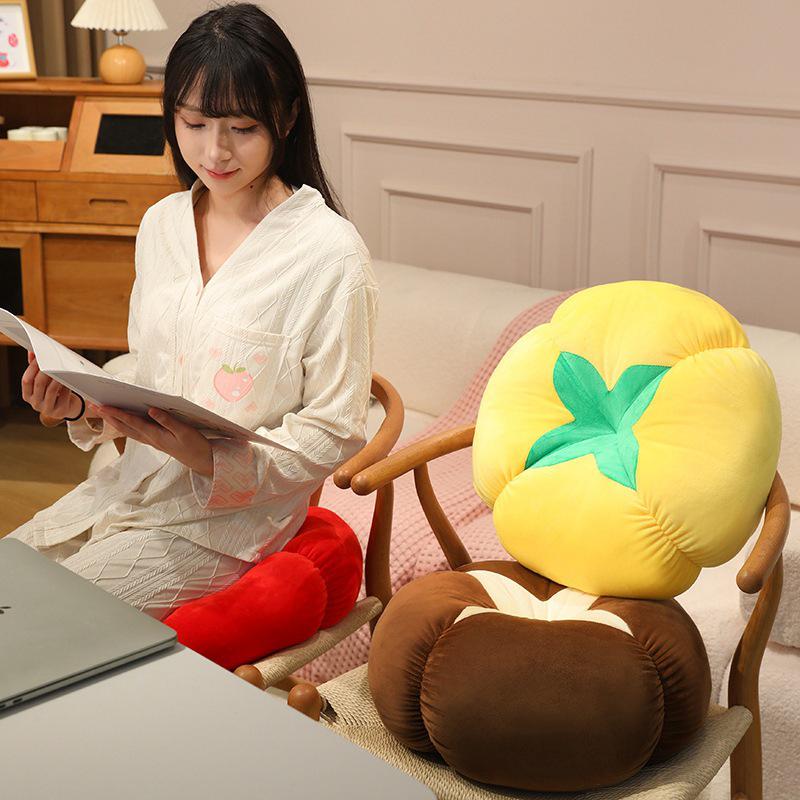 Creative Mushroom Tomato Throw Pillow: Living Room Sofa Cushion & Decor Gift
