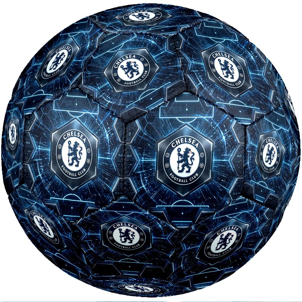 Chelsea FC Theme soccer ball Size 5 Soccer Ball Soft Touch Professional Training Football for Outdoor Sports