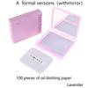 Oil Blotting Sheets With Makeup Puff 100Pcs Matting Face Wipes Oil Control Paper Oil-Absorbing Cleaning Makeup Tools Skin Care