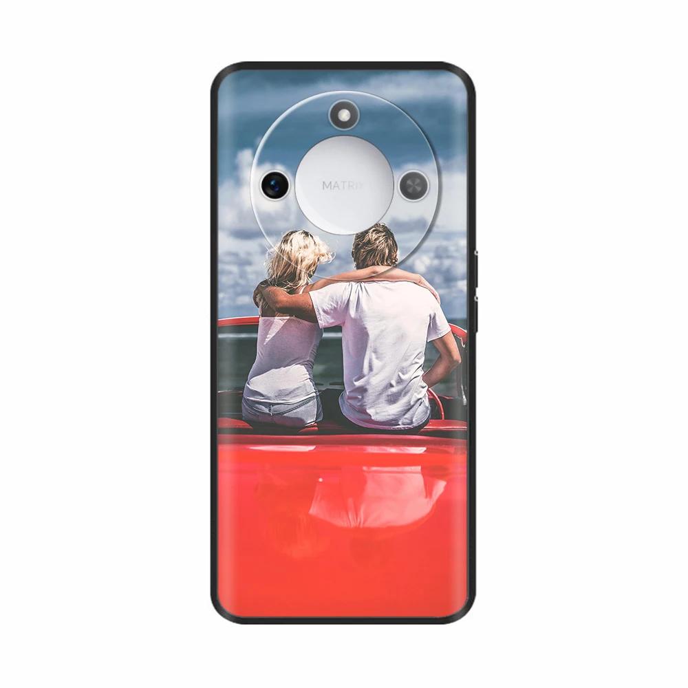 Shockproof Phone Case For Honor X9c Smart Case Cover Honor X60 Fundas Soft Black Silicone Protective Shell For Honor X9c Smart