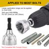Deburring External Chamfer Tool Deburring Chamfering Drill Bit Remove Burr Tools Quick Release Hex Shank. Improved Durability and Sharpness