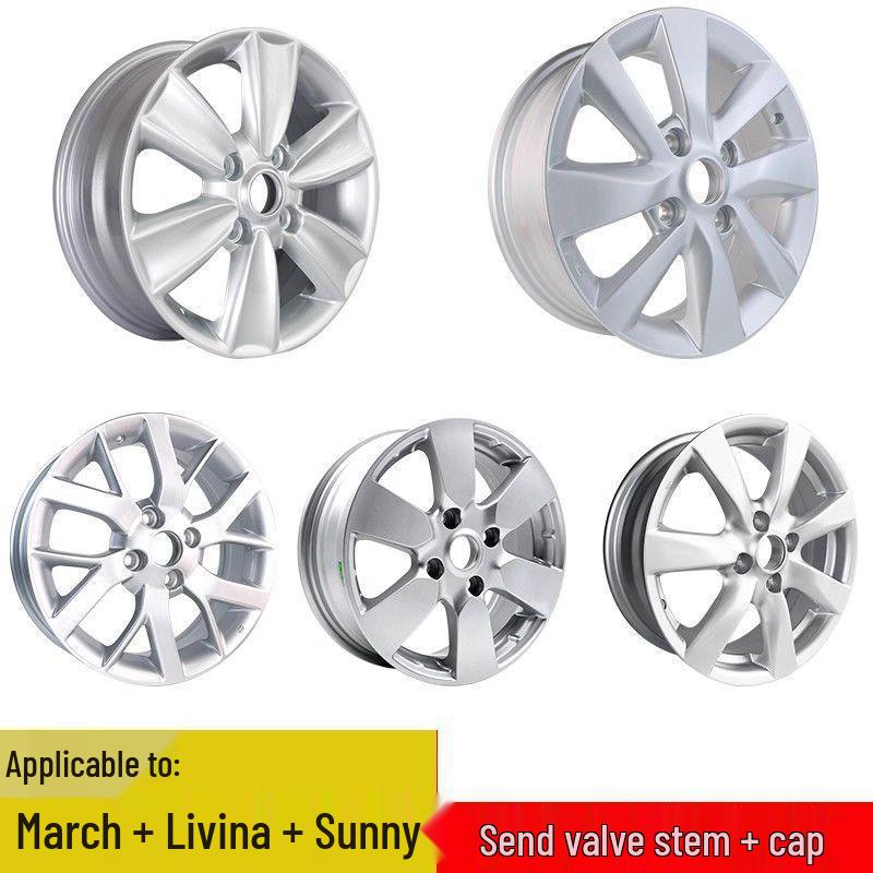 14-16 inch Aluminum Alloy Rims & Tires for March, Livina & Sunny Models