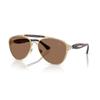 Burberry Dark Brown Pilot Men S SunglaSSeS Be3160 110973 61