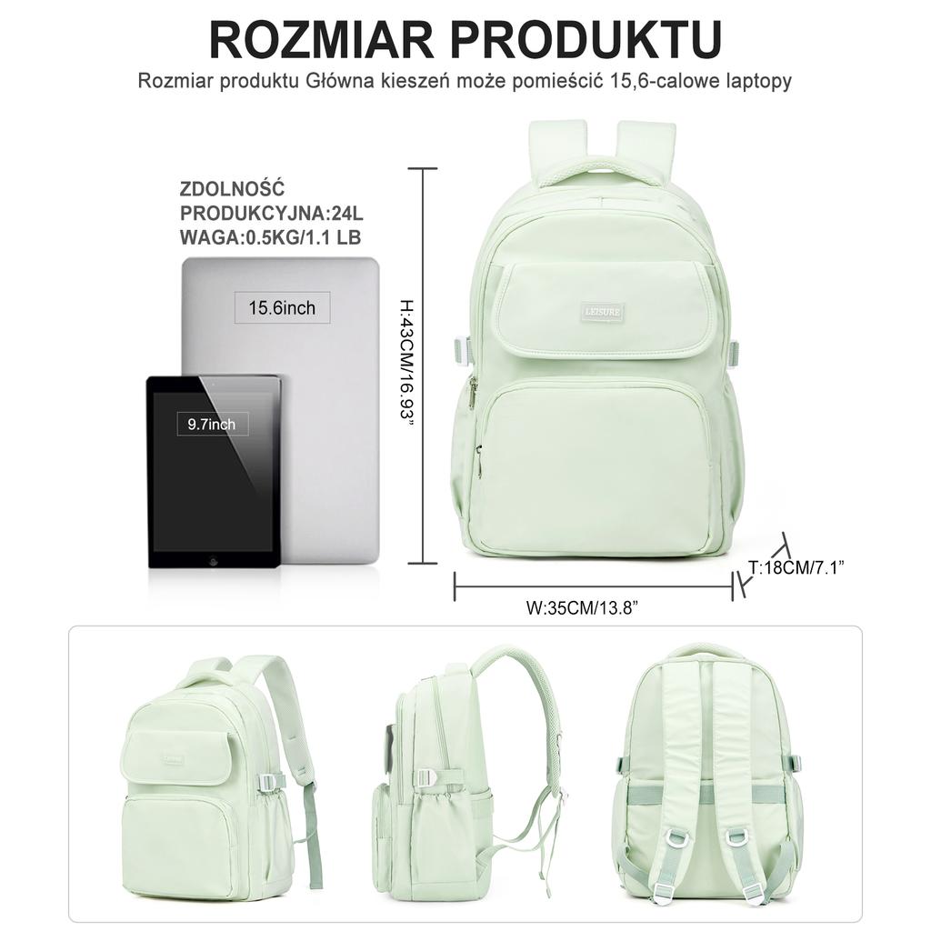 Backpack For Women Men,15.6Inch Laptop Backpack For Work,College,Travel,Large Waterproof Daypack, Schoolbag With Lots Of Pockets