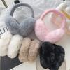 Fashion Soft Faux Fur Ear Warmer Winter Earmuffs For Women Men Solid Color Earflap Outdoor Cold Protection Ear-Muffs Ear Cover