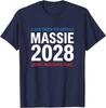 Ron Paul Thomas Massie Election 2028 President Men Women T-Shirt