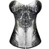 Corset S steel buckle, adhesive bone, lace lace up, court corset, tight fitting, and shapewear