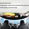 1PC car storage bag, car ceiling storage network, self-driving travel supplies, storage hanging bags, car storage bags suspended in the car