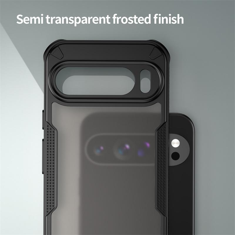 Hybrid robust beskyttelsesdeksel for Google Pixel 9 Pro XL 8 Pro 9A 8A deksel støtsikkert Coque Fundas Capa