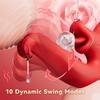 Tongue Vibrator For Women Dildo Vibrators With 10 Swaying & 10 Licking Modes G Spot Clit Stimulator Sex Toys For Couples