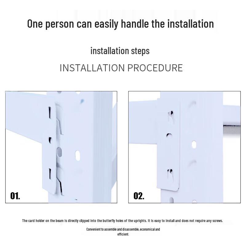 L.C.Maird Industrial Steel Storage Shelf