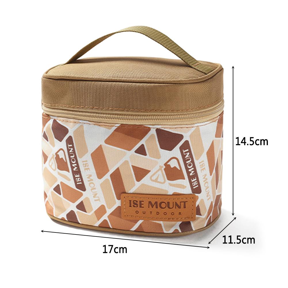 Seasoning Storage Bag Outdoor Spice Bottle Set Portable Folding Canvas Waterproof Capacity Camping Hiking Picnic BBQ Bag