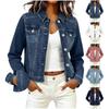 Denim Jacket with Pockets – Slim Fit Casual Everyday Outerwear