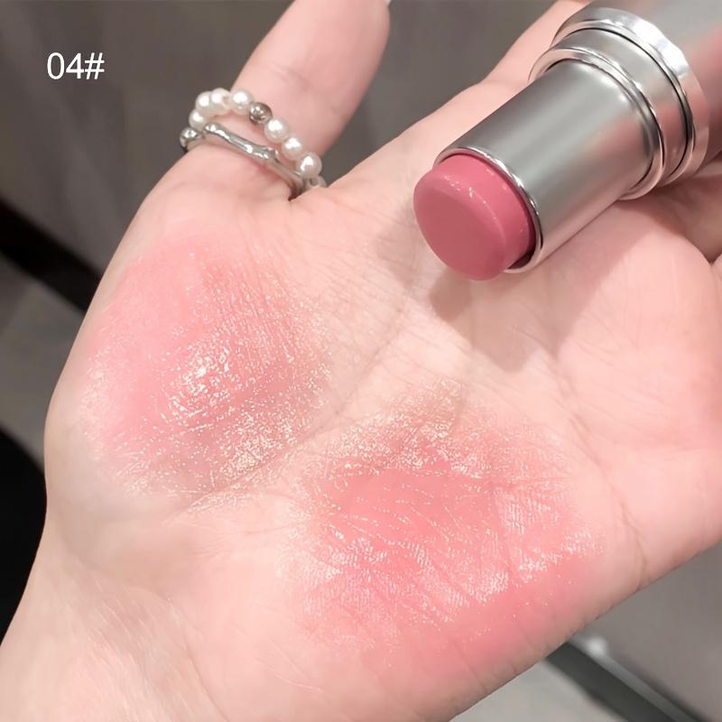 Face Makeup Highlighter Stick Shimmer Contour Highlight Cream Clear Natural Brighten Cheek Color Water Gloss Gel Highlight Blush