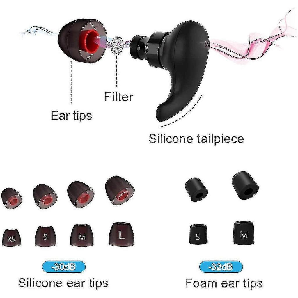 Super Soft Silicone Ear Plugs for Sleeping Noise Canceling