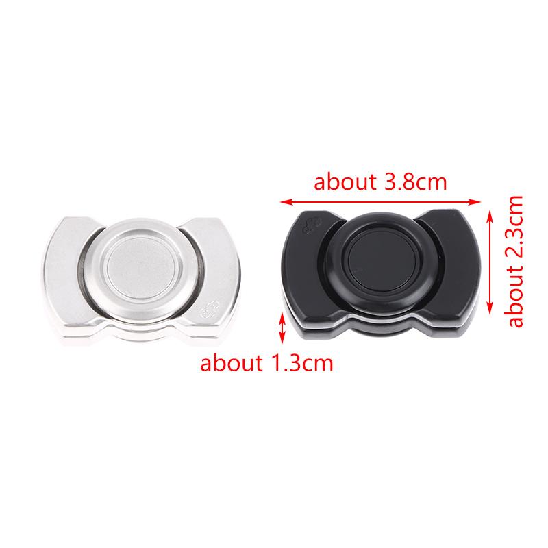 Magnetic Slider, With Multiple Click Buttons Fidget Spinner, 3 In 1 Alloy Material Birthday Gift Entertainment Hand Spinner Adhd