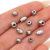 10pcs/lot Stainless Steel Spacer Beads Faceted Loose Corner Beads For DIY Handmade Bracelet Necklace Jewelry Making Accessories