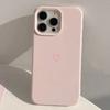 Pink Minimalist Heart-shaped Phone Case For iPhone 17 Pro Max 17 Air 16 Plus 17 16 15 14 13 12 11 Cartoon-style Aesthetic Cover