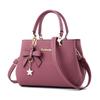 Borsa da donna a spalla singola Borsa da madre di grande capacità Borsa da donna in pelle PU Decorazione con fiocco