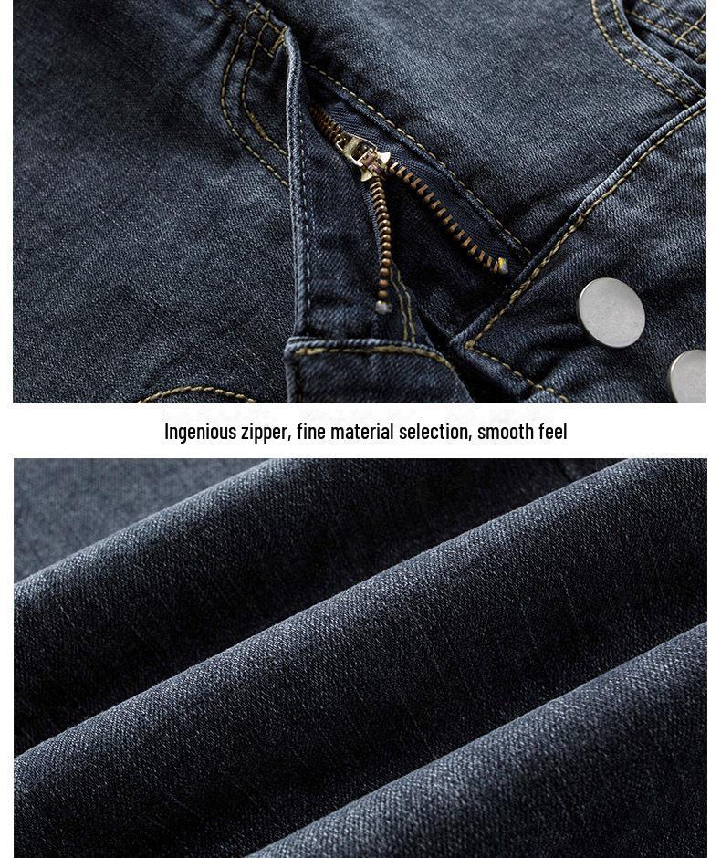 2021 High-Waist Slim Fit Women's Skinny Jeans - Trendy Stretch Pencil Pants for Summer