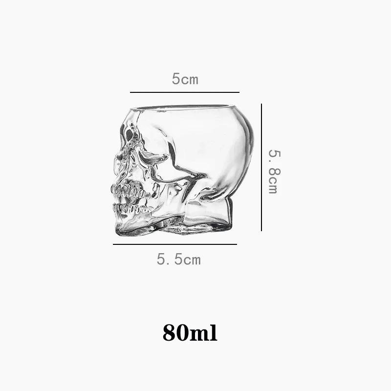 

Высокое боросиликатное стекло креативный череп графин стеклянная бутылка глобус бутылка виски красное вино графин