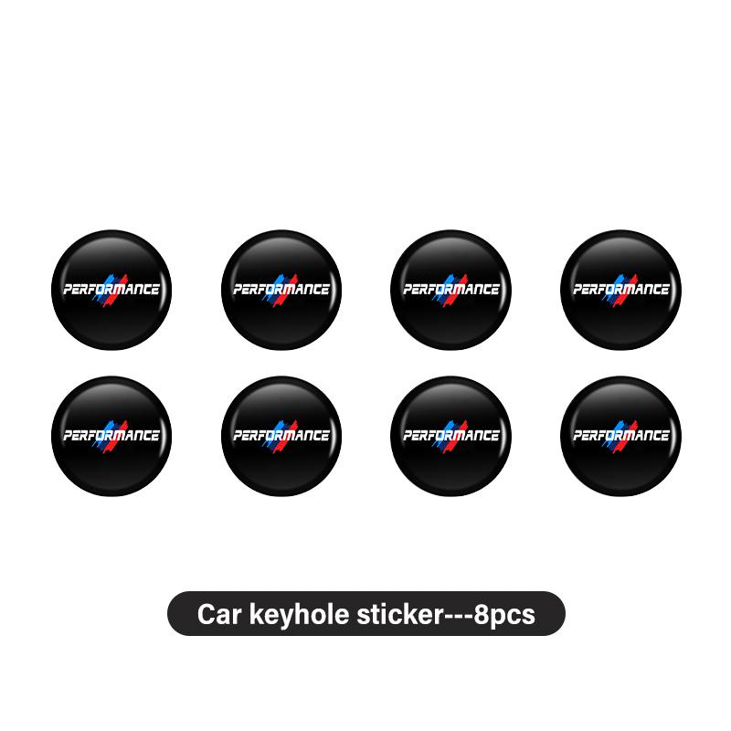 Para BMW Estilo de Coche Cerradura Ojo de Llave Pegatinas Antibloqueo Decoración Accesorio G30 G20 M3 M5 E91 E92 E93 E36 E70 X3 X4 X5 X1 E39