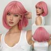 Red Synthetic Wigs Long Body Wavy Wig Natural Hairline Daily Red Hair Heat Resistant Fiber Smooth Party Cosplay Wig