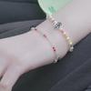 BONBEAU Mini Smile Charm Clear Color Beads Bracelet
