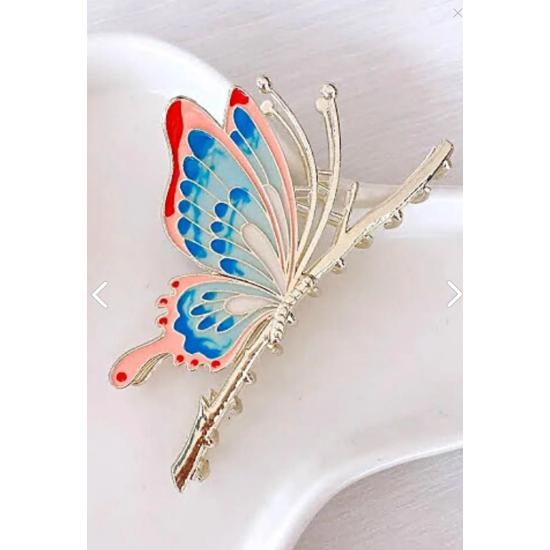 Butterfly Metal Latch Clasp 11 Cm
